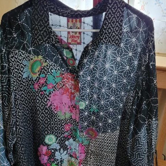 Johnny Was women's shirt XL - Picture 1 of 3